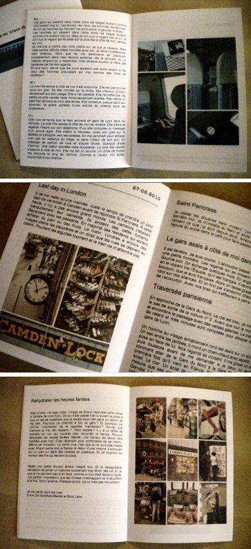 pages intérieures